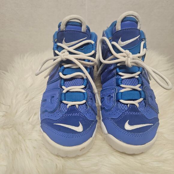 Nike Boy's Air More Uptempo blue - Picture 1 of 9